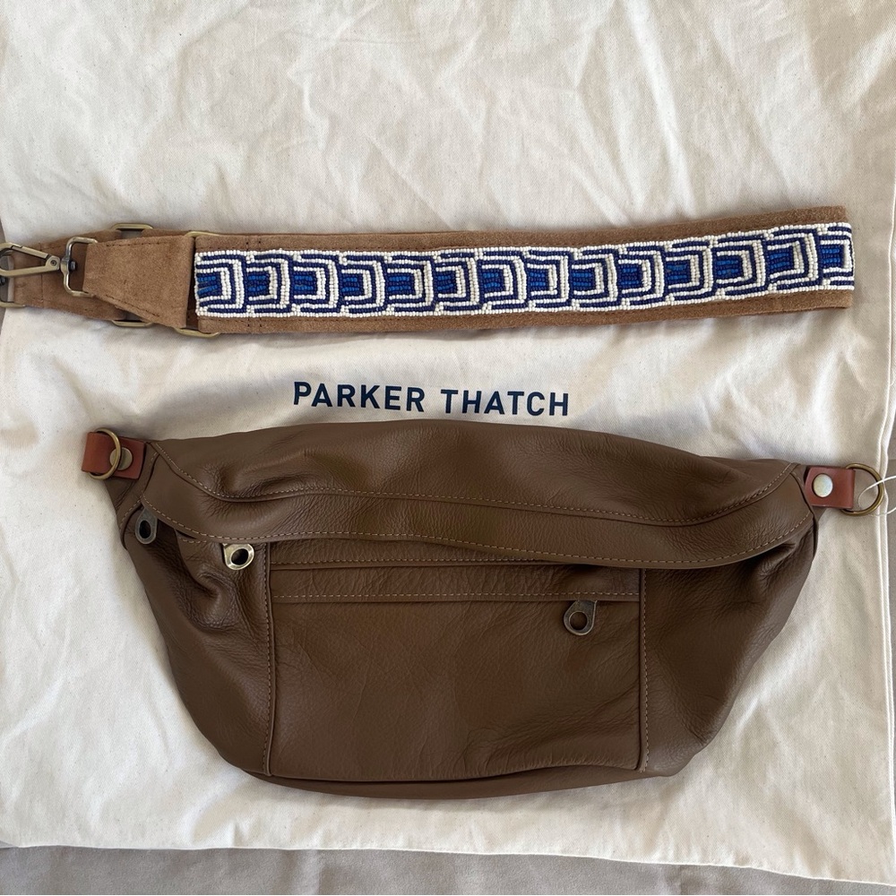 Parker Thatch Beaded Crossbody Bag Strap New - Picture 2 of 3